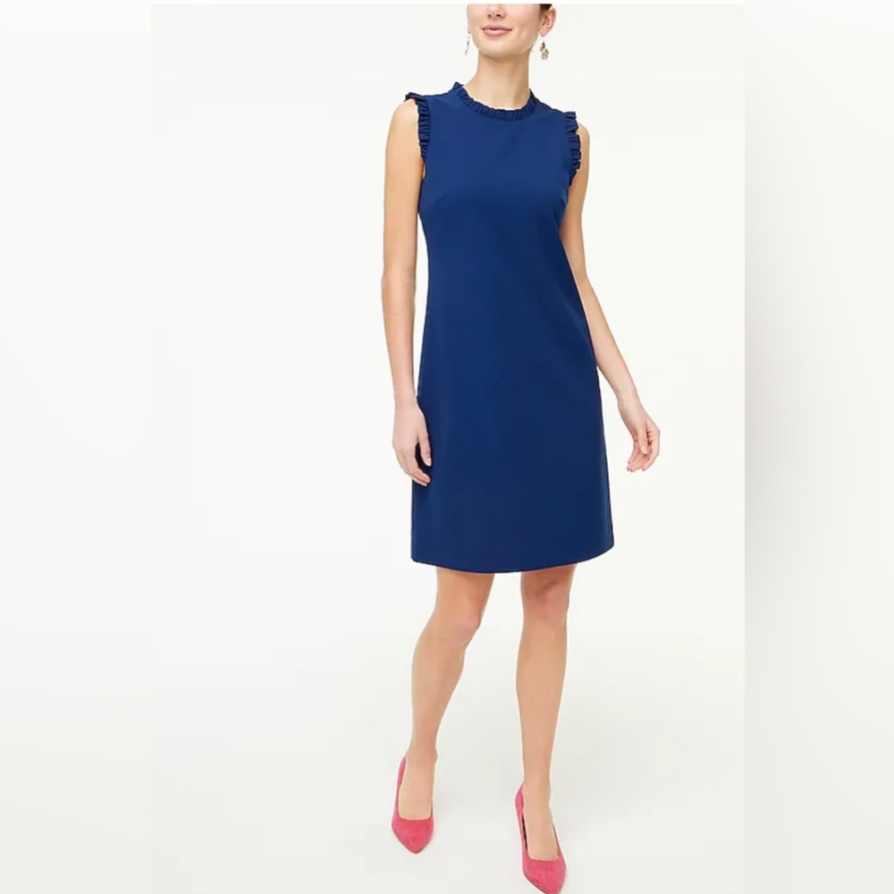 J.Crew Ruffleneck Suit Dress.